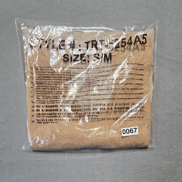 Zenana Outfitters New In Poly Tan Hoodie Sweatshirt Size S/M PTP 32 - Picture 5 of 6